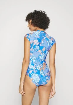 Seafolly Eden Zip Front One Piece - Badpak - Azure -Fashion Verkoop 0df7ca968fa444cfae1aeb3e4cfebf71
