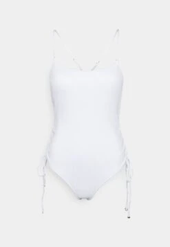 Seafolly Sea Dive Scoop Neck Drawstring Side - Badpak - White -Fashion Verkoop 141e57ffca7b46e8ae8c90ca2a7a1ef3