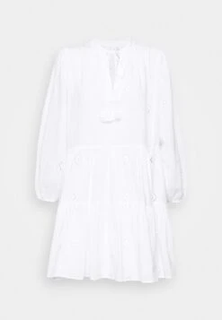 Seafolly Bora Bora Flora Embroidery Tiered Dress - Strandaccessoire - White -Fashion Verkoop 1a5ced96d9ca41b08e32641a5e6be1b4