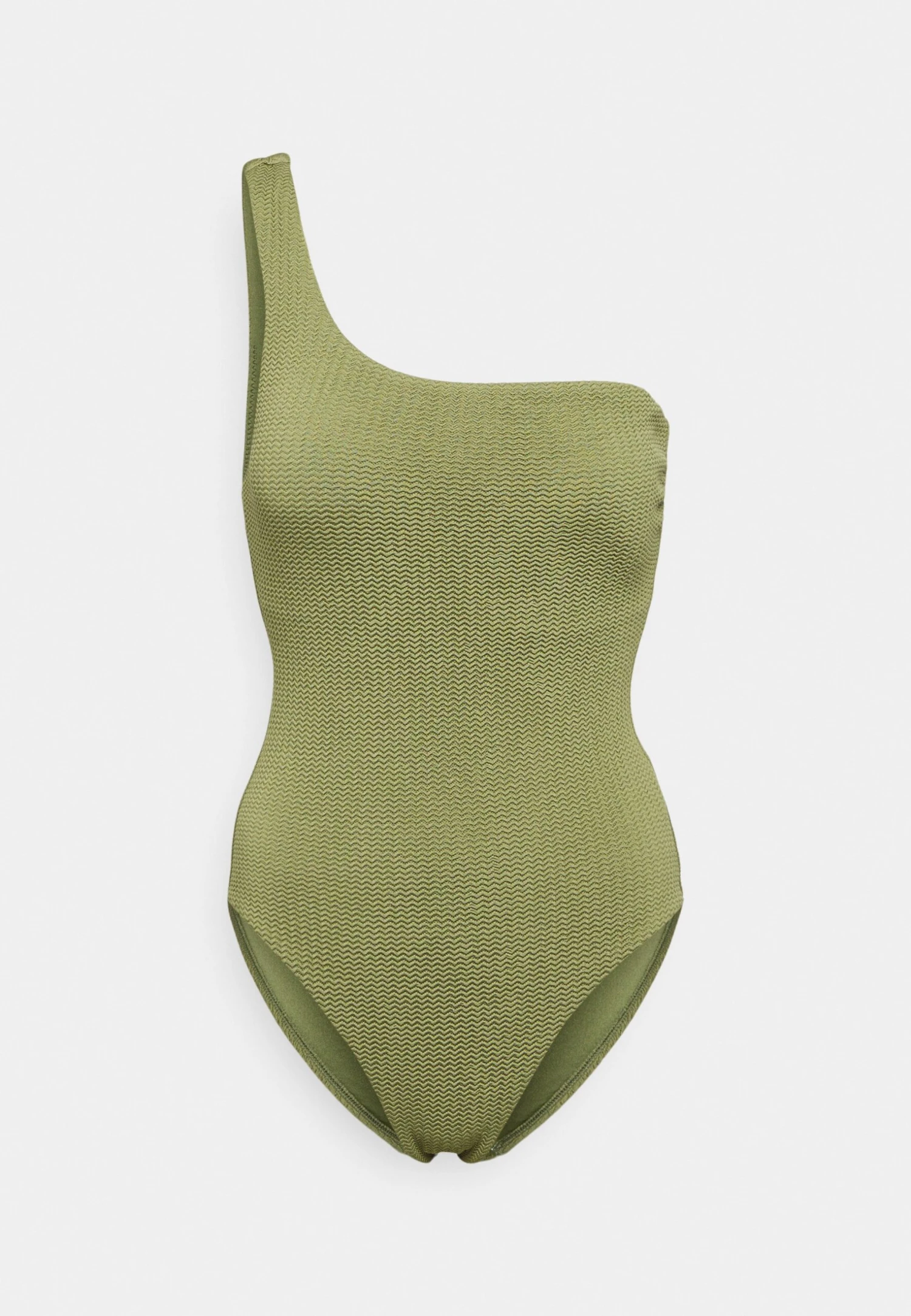 Seafolly Dive One Shoulder One Piece - Badpak - Khaki 6 Seafolly Dive One Shoulder One Piece - Badpak - Khaki - Afbeelding 4