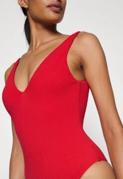 Seafolly Dive Deep V Neck One Piece - Badpak - Chilli Red -Fashion Verkoop 1c64a74ceba3415995536e505c5b3142