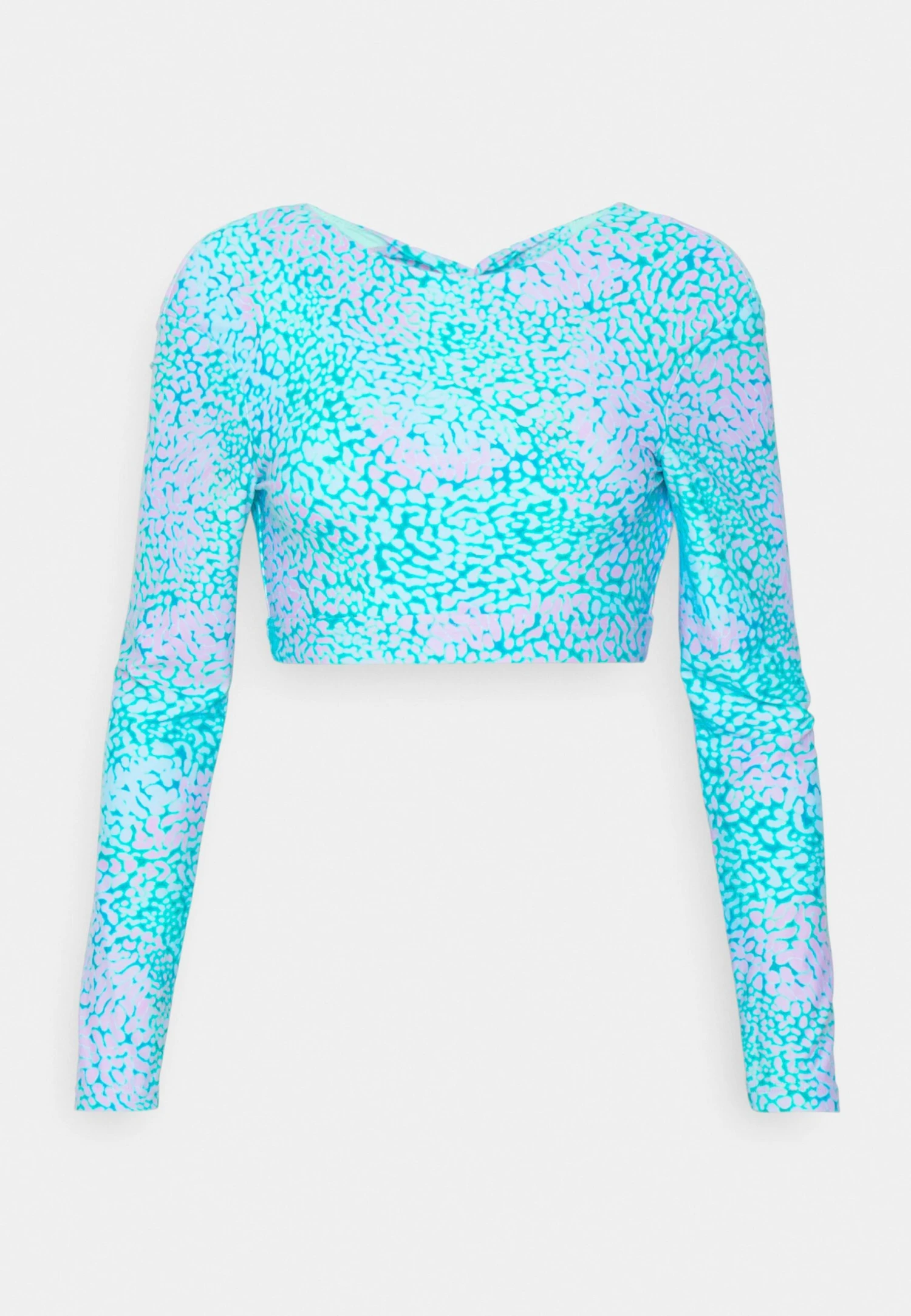 Seafolly Sea Skin Long Sleeve Crop Sunvest - Bikinitop - Vivid Green 7 Seafolly Sea Skin Long Sleeve Crop Sunvest - Bikinitop - Vivid Green - Afbeelding 5