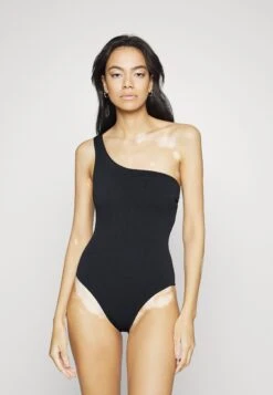 Seafolly Dive One Shoulder One Piece - Badpak - Black