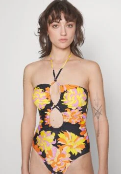 Seafolly Palm Springs Bandeau One Piece - Badpak - Black -Fashion Verkoop 3a487ef1af644faf818eb0ae38c50324