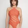 Seafolly Marrakesh High Neck One Piece - Badpak - Cinnamon -Fashion Verkoop 444ba63c4db443a39e6ac99a07d5e0a5