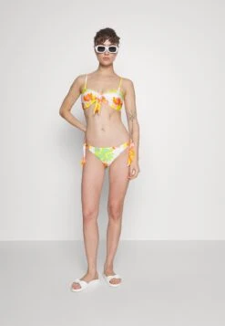 Seafolly Palm Springs Twisttie Front Bandeau - Bikinitop - Limelight -Fashion Verkoop 5158dda4dd614eb0b9950d885ac5d924