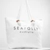 Seafolly Ship Sail Tote - Strandaccessoire - White -Fashion Verkoop 5610490347714e0e906d82d123efe3de