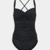 Seafolly Collective Twist Halter One Piece - Badpak - Black -Fashion Verkoop 56dbd5e123ca4430b9a72a4794c40b37