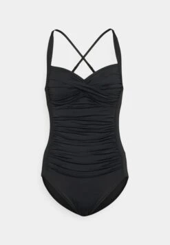 Seafolly Collective Twist Halter One Piece - Badpak - Black