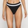 Seafolly Slice Of Splice Spliced High Rise - Bikinibroekje - White/Black -Fashion Verkoop 596c0d18f65c46dc8a3d1569fbe5c618
