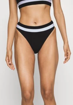 Seafolly Slice Of Splice Spliced High Rise - Bikinibroekje - White/Black