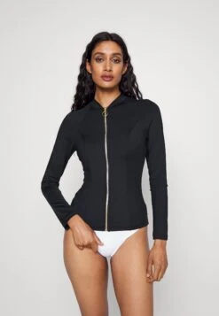 Seafolly Collective Long Sleeve Sunvest - Bikinitop - Black
