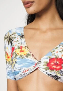 Seafolly Coast To Coast Twist Front Crop - Bikinitop - Powder Blue -Fashion Verkoop 68c32cca3b4a4a6c9779b05c04d35834