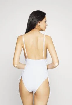 Seafolly Sea Dive Scoop Neck Drawstring Side - Badpak - White -Fashion Verkoop 71b5ad872c79478c8619a30de1457e7b