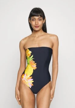 Seafolly Summer Salt Bandeau One Piece - Badpak - Black