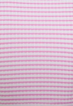Seafolly Sorrento Stripe Short Sleeve Ring Crop Top - Pyjamashirt - Parfait Pink -Fashion Verkoop 790238645e26470995964580b565235c