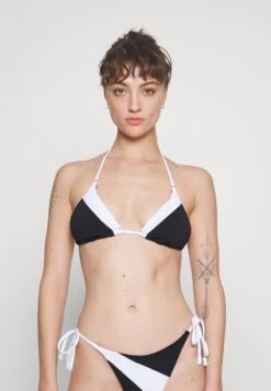 Seafolly Slice Of Splice Slide- Bikinitop - White/Black
