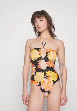 Seafolly Palm Springs Bandeau One Piece - Badpak - Black