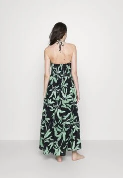 Seafolly Palm Paradise Keyhole Dress - Maxi-Jurk - Black -Fashion Verkoop 7e5e2f9760c646ec8083c48e89daba71