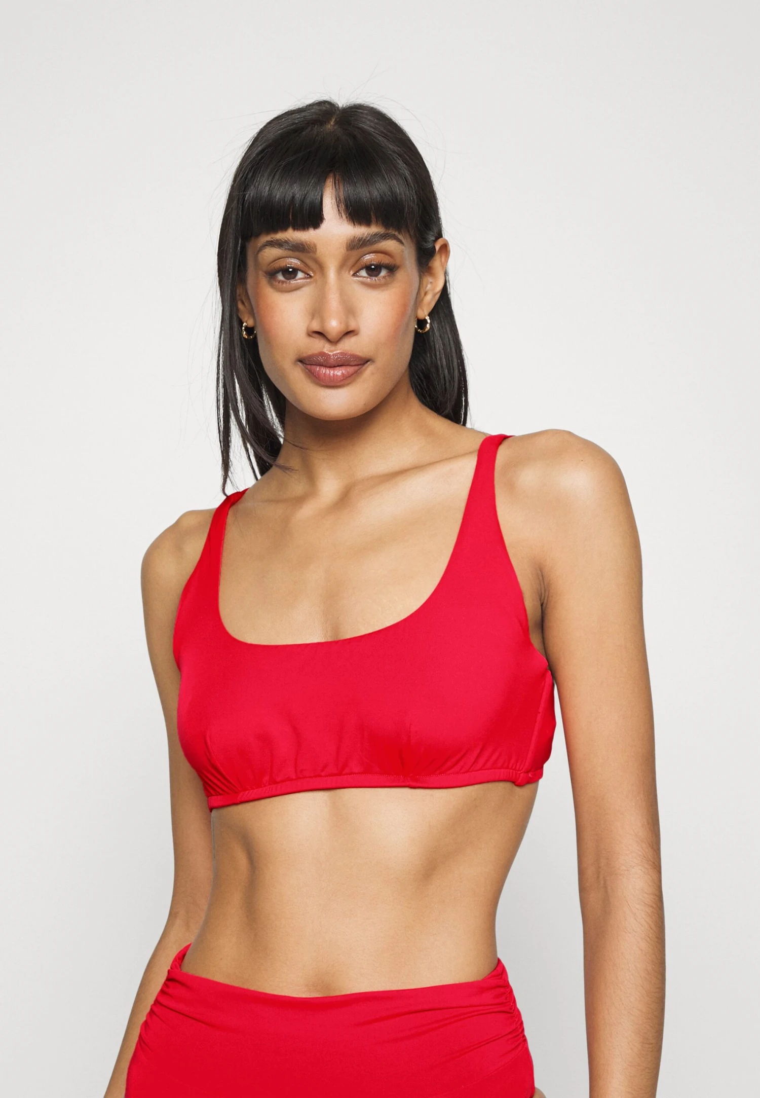 Seafolly Collective Scoop Neck Halter - Bikinitop - Chilli Red 3 Seafolly Collective Scoop Neck Halter - Bikinitop - Chilli Red