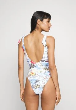 Seafolly Coast To Coast V Neck One Piece - Badpak - Powder Blue -Fashion Verkoop 88e1c58f289946509bd0fb6d8cef9bed