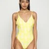Seafolly Corsica V Neck One Piece - Badpak - Citron -Fashion Verkoop 8fabac0eac234cfdb13b96b50c887f0c