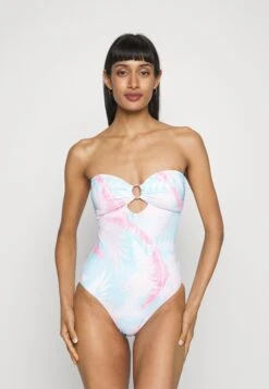 Seafolly Tropicana Ring Front Maillot - Badpak - Pink Quartz