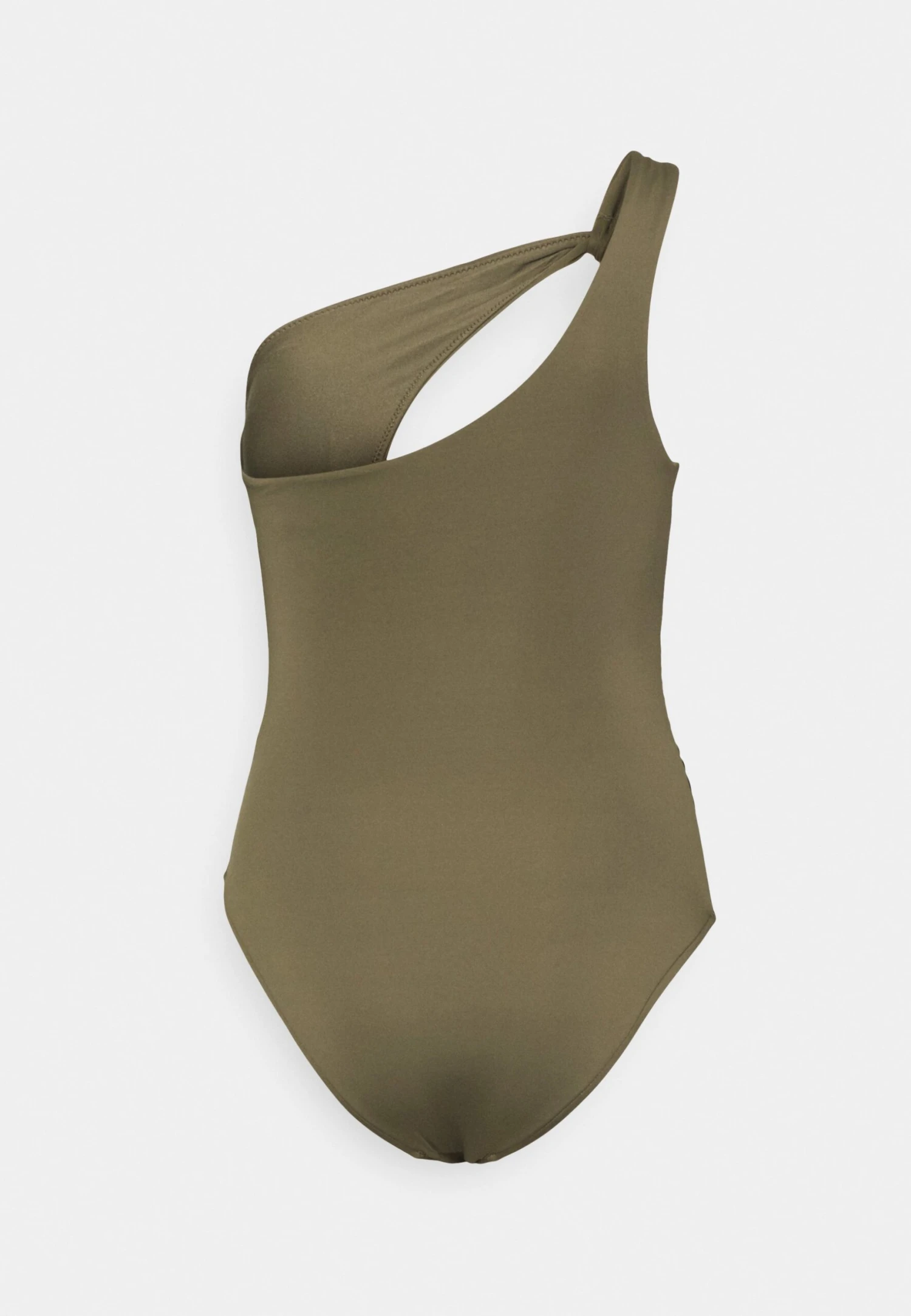 Seafolly Collective One Shoulder One Piece - Badpak - Dark Olive 4 Seafolly Collective One Shoulder One Piece - Badpak - Dark Olive - Afbeelding 2