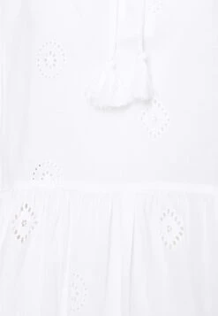 Seafolly Bora Bora Flora Embroidery Tiered Dress - Strandaccessoire - White -Fashion Verkoop 995ed46b96e540e691fc4547c1862008