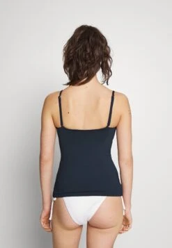 Seafolly Collective Wrap Front Singlet - Bikinitop - True Navy -Fashion Verkoop b0942b77382e4688bad356aae44fb0dc