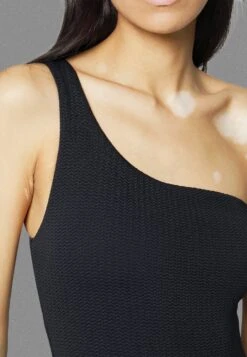 Seafolly Dive One Shoulder One Piece - Badpak - Black -Fashion Verkoop b55d3ed6f7374f2cb198bb2ce75a58bb