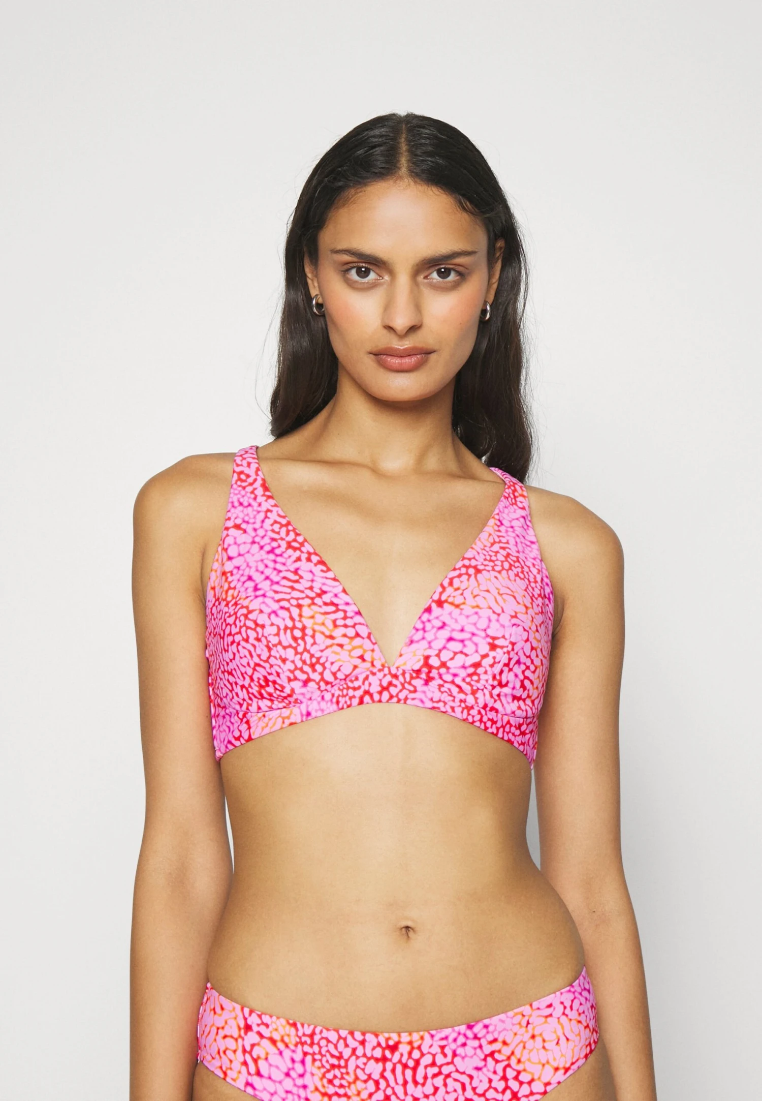 Seafolly Sea Skin Fixed Tri Bra - Bikinitop - Fuchsia Rose 3 Seafolly Sea Skin Fixed Tri Bra - Bikinitop - Fuchsia Rose