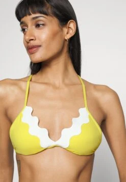 Seafolly Gia Ric Rac Longline Slide - Bikinitop - Citron -Fashion Verkoop bfd44169bddf4c91b957514ad4bbea4c