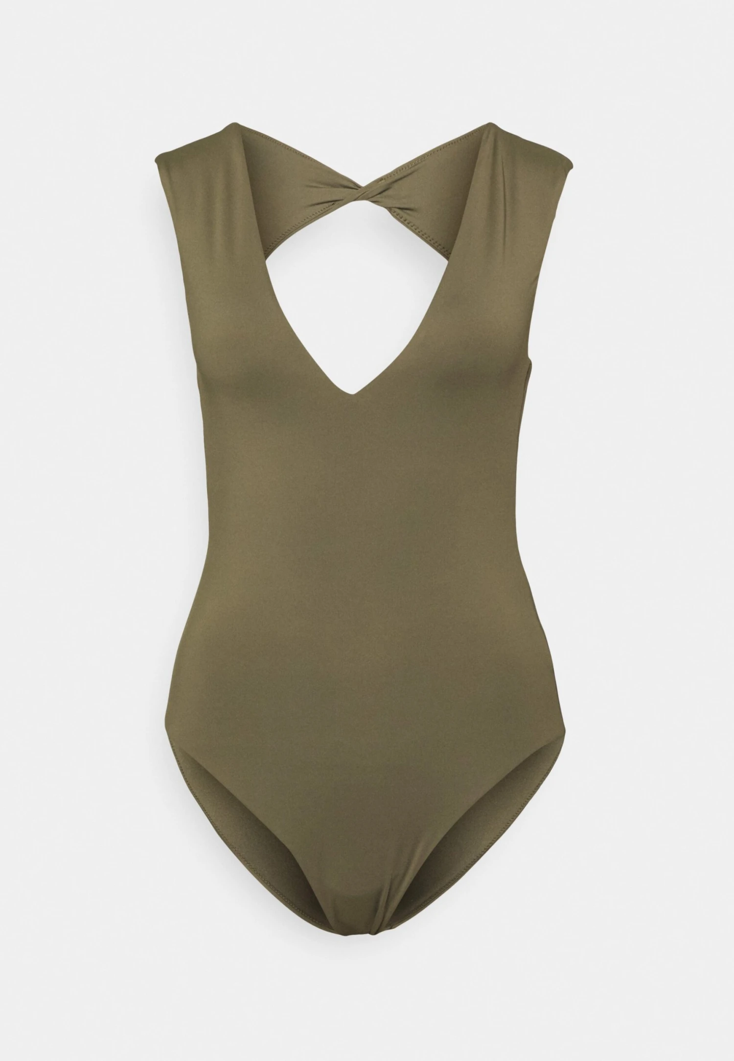 Seafolly Collective V Neck One Piece - Badpak - Dark Olive 3 Seafolly Collective V Neck One Piece - Badpak - Dark Olive