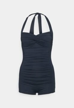 Seafolly Collective Boyleg One Piece - Badpak - True Navy
