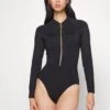 Seafolly Collective Zip Front Surfsuit - Badpak - Black -Fashion Verkoop c25c976daf4f4eb1852cb7baa251deb5