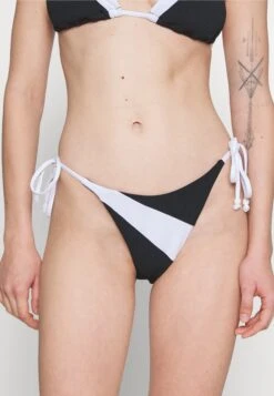 Seafolly Slice Of Splice Spliced Tie Side Rio - Bikinibroekje - White/Black