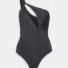Seafolly Collective One Shoulder One Piece - Badpak - Black -Fashion Verkoop c555d6c9e582474987611f7017779f38