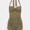 Seafolly Collective Boyleg One Piece - Badpak - Dark Olive -Fashion Verkoop c5f4df127ee640e3876be959de04ddd3