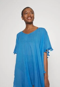 Seafolly Beach Edit Amnesia Kaftan - Strandaccessoire - Azure -Fashion Verkoop ca6522345e4149c0ba937871cbbb098d
