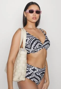 Seafolly Zanzibar Wrap Front Cup Bra - Bikinitop - Black -Fashion Verkoop cc2419994fe744a0a201c535464136a1