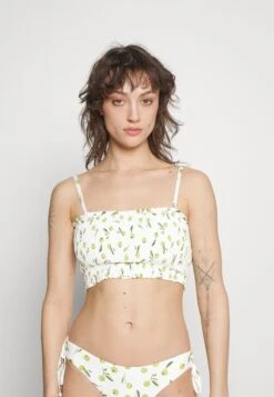 Seafolly Summer Crush Shirred Long Line Bandeau - Bikinitop - Off-White -Fashion Verkoop d30beb9cb95344b78c7442facd6500a4