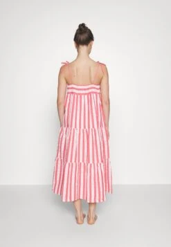 Seafolly Cabana Tier Maxi - Maxi-Jurk - Sun Kissed Coral -Fashion Verkoop dbb191fe45cb418480c37c7fe8af7cf7