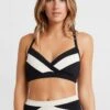 Seafolly Dd Big Cup Popblock Wrap Front Bralette - Bikinitop - Black -Fashion Verkoop e0a437b304cb4e4186df3f7d6fb53e4e