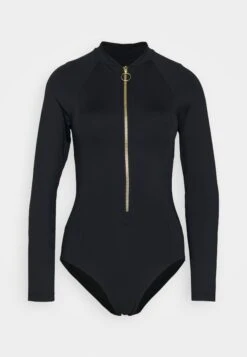Seafolly Collective Zip Front Surfsuit - Badpak - Black -Fashion Verkoop e32d0dcd9b834be797b7886b6a746051