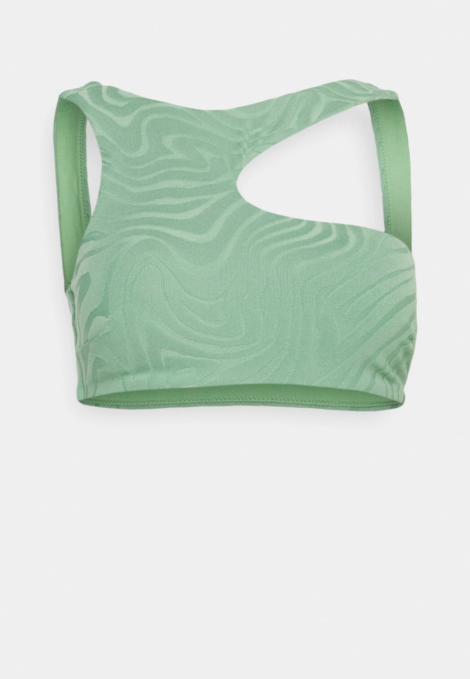 Seafolly Second Wave Assymetrical Tank - Bikinitop - Palm Green 6 Seafolly Second Wave Assymetrical Tank - Bikinitop - Palm Green - Afbeelding 4