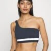 Seafolly Slice Of Splice Spliced One Shoulder - Bikinitop - White/Black -Fashion Verkoop e6f0212b05c244a28c7d70b81843898d