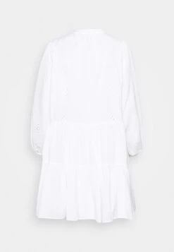 Seafolly Bora Bora Flora Embroidery Tiered Dress - Strandaccessoire - White -Fashion Verkoop e7471e7044aa48b084fa25f596c422f1