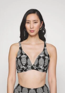 Seafolly Corsica Fixed Tri Bra - Bikinitop - Black