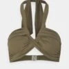 Seafolly Collective Halter Bandeau - Bikinitop - Dark Olive -Fashion Verkoop eade9ec81b5d46dc98b67576f3878a70